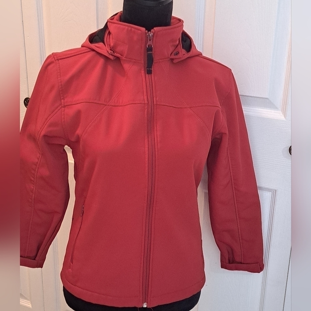 Weatherproof Girl's Soft Shell Jacket Size 10/12 - Picture 5 of 7